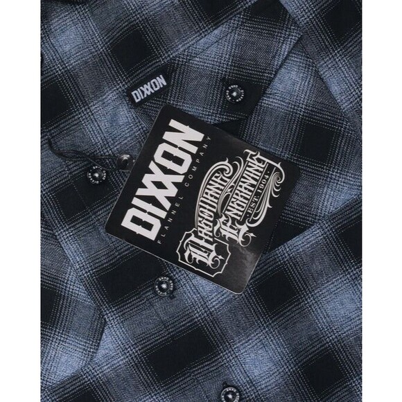 DIXXON Flannel Sz L Dago Dane Engraving & Tatoo Collab Brand New Sealed - Picture 3 of 3